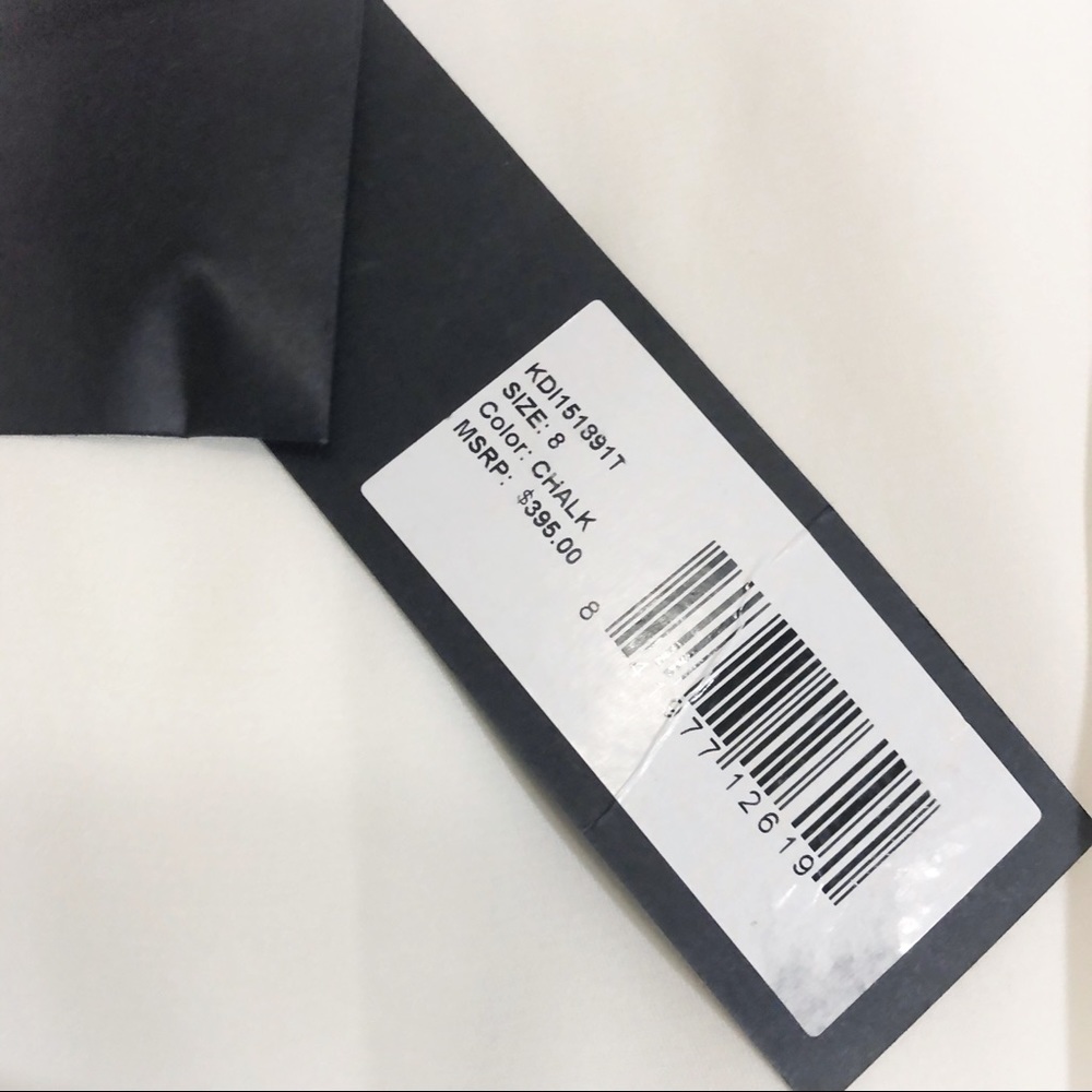 Halston Heritage Asymmetrical Mini Dress | Size 8 - Picture 8 of 12